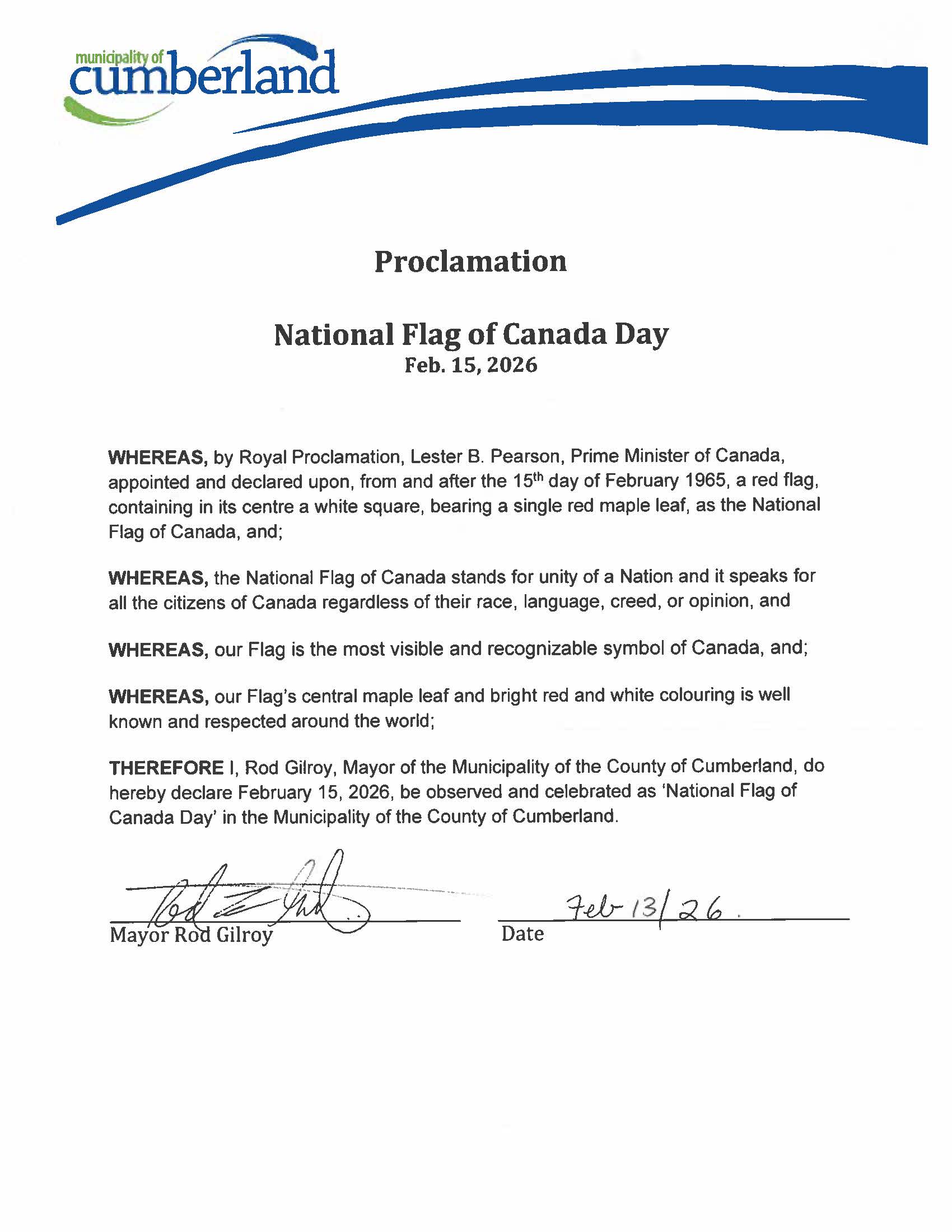 Flag Day Proclamation 2026