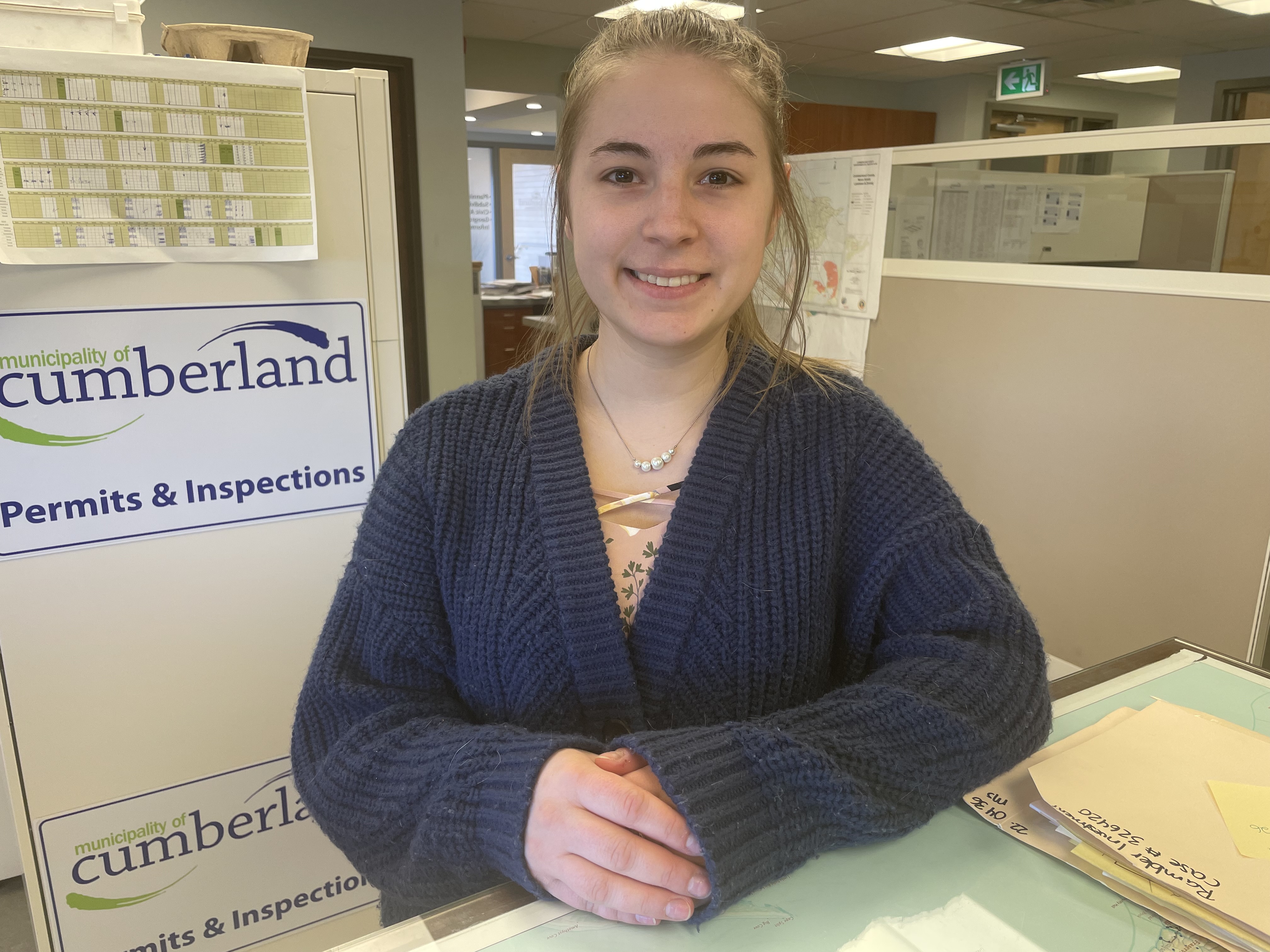 Kira Norgren began her position as planner with the Municipality of Cumberland in early February. 