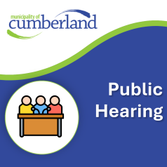 Notice of Public Hearings - By-law to Amend Land Use By-Law 26-08, 26-09