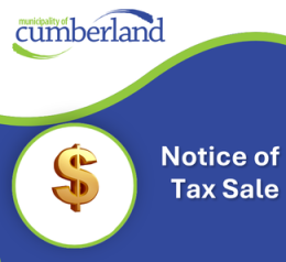 Tax Sale Notice for October 27